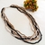 Imagem do Colar feminino longo miçangas terracota