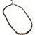 Colar madeira unissex preto hippie + gargantilha de madeira unissex - comprar online