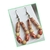 Brinco de madeira feminina brinco hippie artesanal grande - comprar online