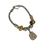 Pulseira Feminina Amarela Pingentes