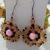 Brinco hippie feminino brinco de miçangas brinco mandala