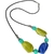 VOCÊ PODE Bijuterias Colar longo Feminino Verde Amarelo Brasil - comprar online