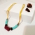 Colar Feminino Maxxi longo Amarelo Colorido - loja online