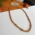 Gargantilha Choker Madeira Hippie unissex