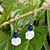 VOCÊ PODE Bijuterias Brinco Madrepérola branco azul - comprar online