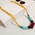 Imagem do Colar Feminino Maxxi longo Amarelo Colorido