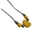 Colar Feminino Amarelo Resina VOCÊ PODE Bijuterias - loja online