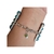 Pulseira Elegante Contas Brancas e Verdes - VOCÊ PODE Bijuterias