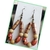 Brinco de madeira feminina brinco hippie artesanal grande - loja online