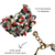 Pulseira Bracelete Artesanal Pedra Cascalho Colorido - VOCÊ PODE Bijuterias