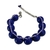 Pulseira Artesanal Contas Azul - loja online
