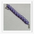 Pulseira Artesanal Contas Lilás - comprar online