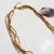 colar longo feminino canutilho dourado claro
