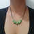 VOCÊ PODE Bijuterias Gargantilha Verde Feminina - VOCÊ PODE Bijuterias