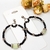 Você Pode Bijuterias Brinco Argola feminina Preto verde strass - comprar online