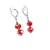 VOCÊ PODE Bijuterias Brinco feminino Cristais Vermelho - comprar online