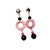 Brinco feminino Longo Madrepérola Rosa - comprar online