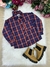 Camisa Xadrez Junina Vini