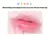 Conjunto 4 hidratantes Labial - fofuraria