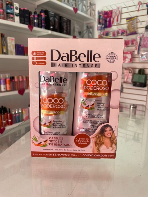 Kit DaBelle Shampoo + Condicionador Coco Poderoso - comprar online