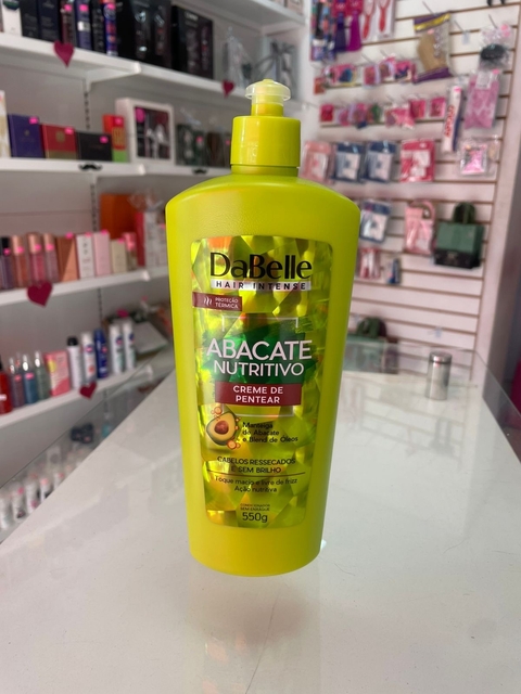 Creme GRANDE de Pentear Abacate Nutritivo Dabelle 550g - comprar online