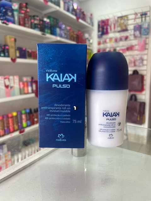Desodorante Antitranspirante Roll-On Kaiak Pulso Masculino - comprar online