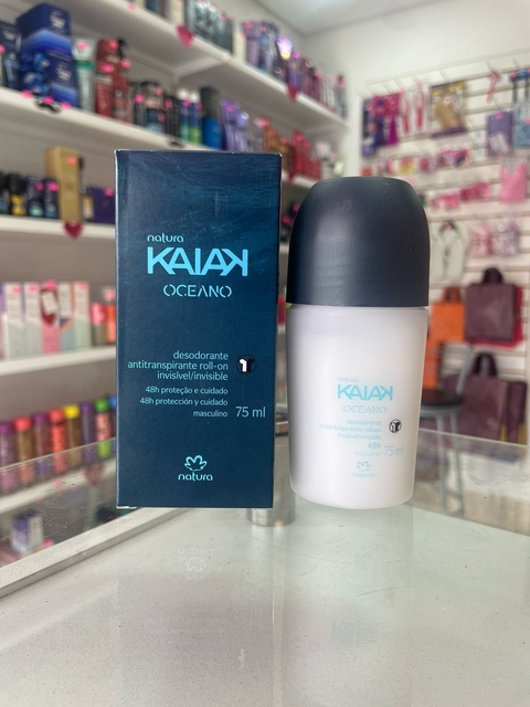 Desodorante Antitranspirante Roll-On Kaiak Oceano Masculino - comprar online