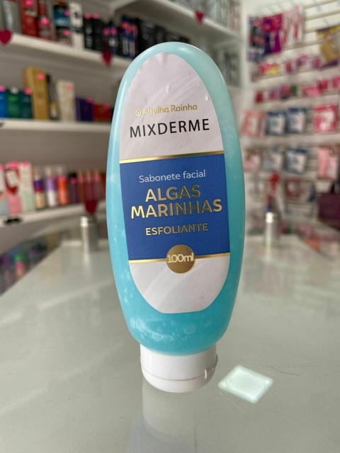 Sabonete Esfoliante Facial Algas Marinhas Mixderme Abelha Rainha