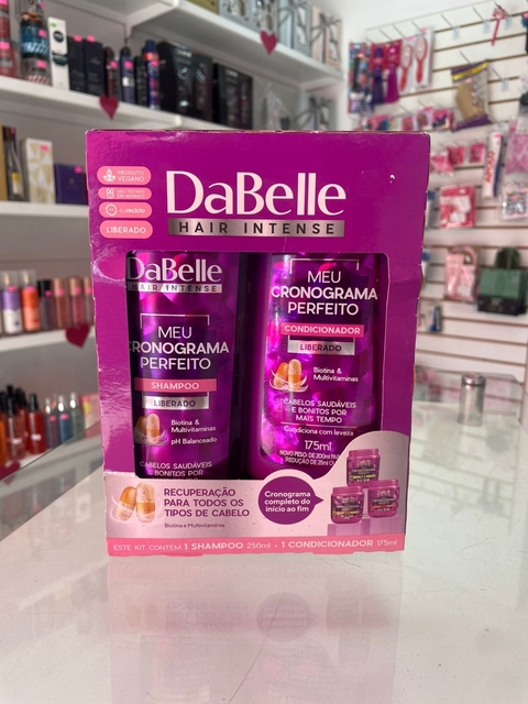 Kit DaBelle Shampoo + Condicionador Cronograma Perfeito - comprar online