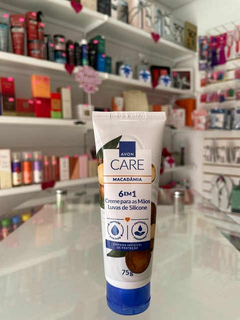 LUVAS DE SILICONE MACADÂMIA CREME PROTETOR PARA MÃOS