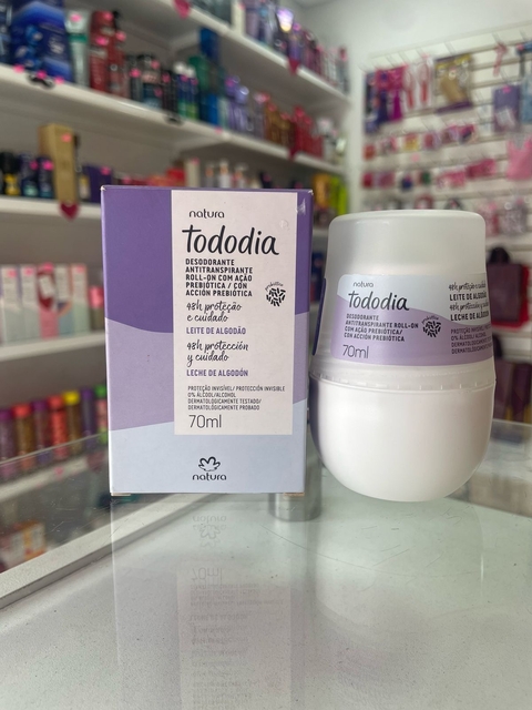 Desodorante Antitranspirante Roll-on Tododia Algodão - comprar online