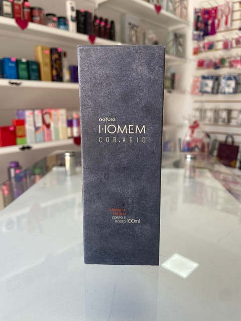 Sabonete Líquido Corpo e Rosto Homem Coragio Masculino 100ml