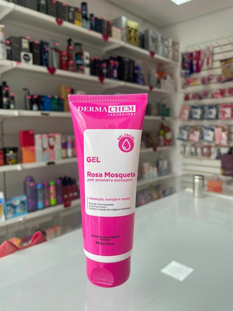 Gel Antirressecamento Rosa Mosqueta 100g DermaChem - comprar online