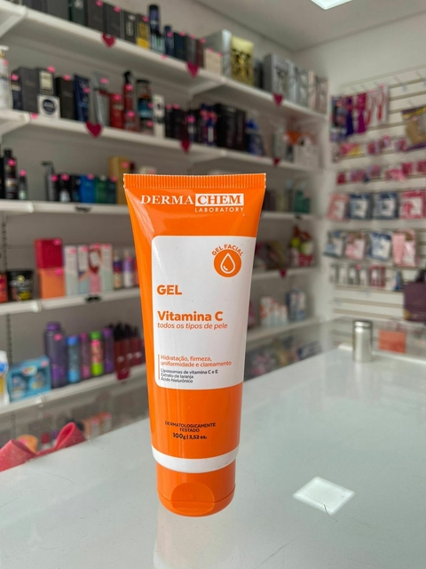 Gel Anti-Idade Vitamina C 100g DermaChem - comprar online