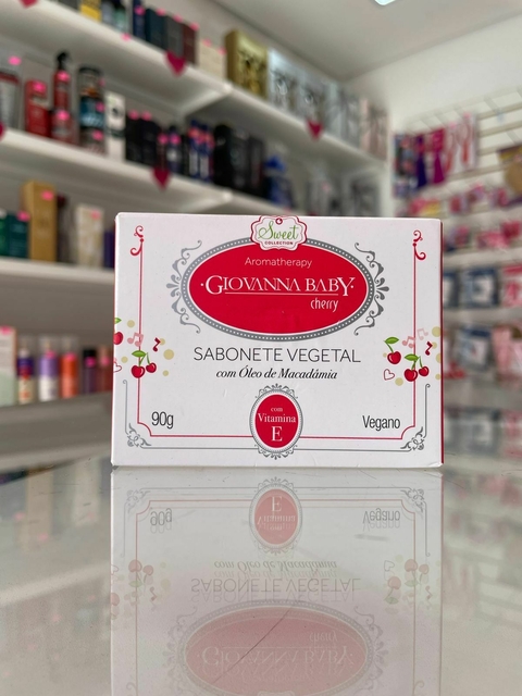 Sabonete em Barra Vegetal Cherry Giovanna Baby 90G - comprar online