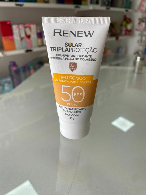 Protetor Solar Renew Com Cor Clara Fps - comprar online