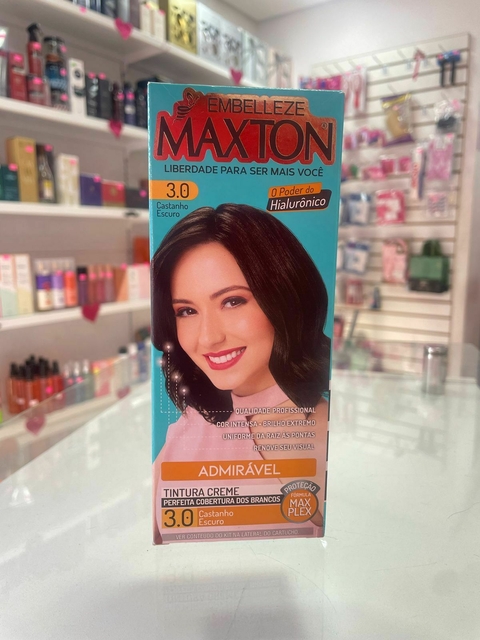 Kit Coloração Maxton Castanho Escuro 3.0 - comprar online