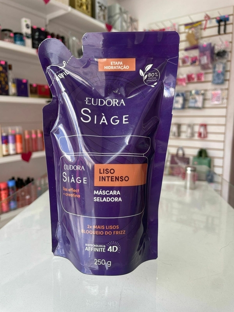 Eudora Refil Máscara Capilar Siàge Liso Intenso 250g - comprar online