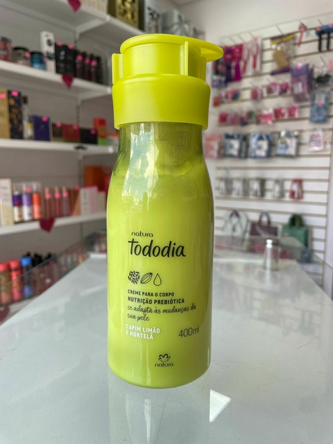 Hidratante Natura Todo Dia Capim Limão e Hortelã 400ml - comprar online