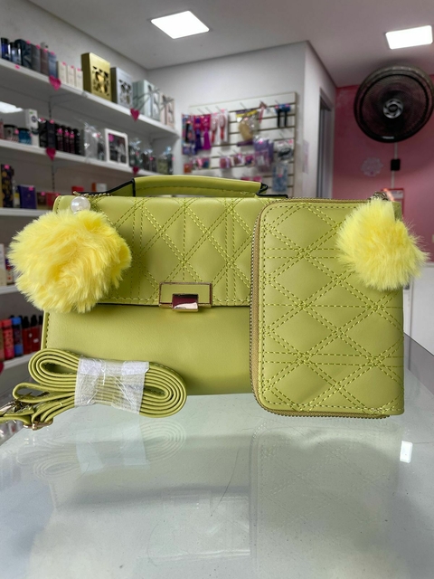 KIT BOLSA + CARTEIRA JADE VERDE - comprar online