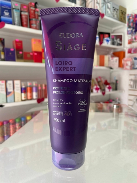 Eudora Shampoo Desamarelador Siàge Loiro Expert 250ml - comprar online