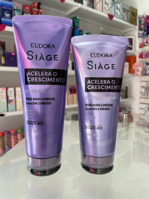 Eudora Combo Siàge Acelera o Crescimento: Shampoo 250ml + Condicionador 200ml - comprar online