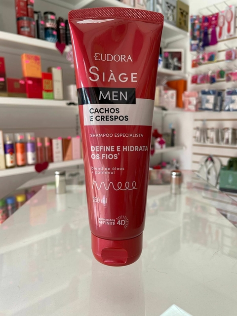 Eudora Shampoo Siàge Men Cachos e Crespos 250ml - comprar online
