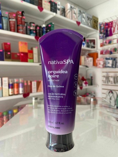 Loção Noturna Desodorante Corporal Nativa SPA Orquídea Noire 200ml - comprar online