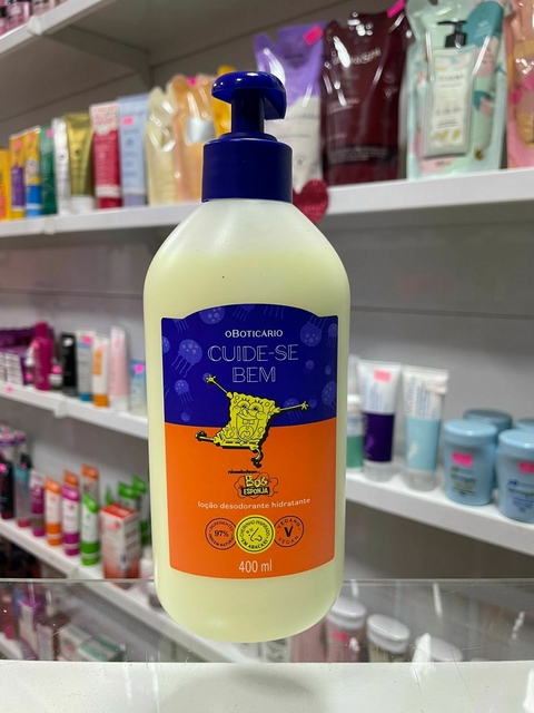 Loção Hidratante Cuide-se Bem Bob Esponja 400ml - comprar online