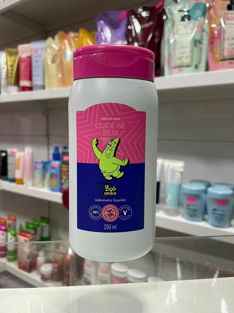 Sabonete Líquido Corporal Cuide-se Bem Bob Esponja Patrick Estrela 250ml - comprar online