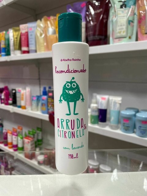 Recondicionador Combate Piolhos Arruda, Citronela E Lavanda - Abelha Rainha