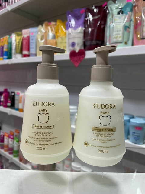 Combo Eudora Baby: Shampoo 200ml + Condicionador 200ml - comprar online
