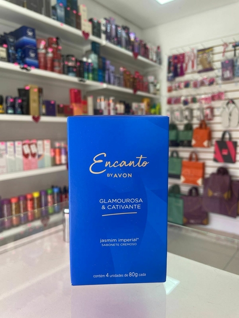 Sabonete Barra Avon Encanto Glamurosa 4x80g - comprar online