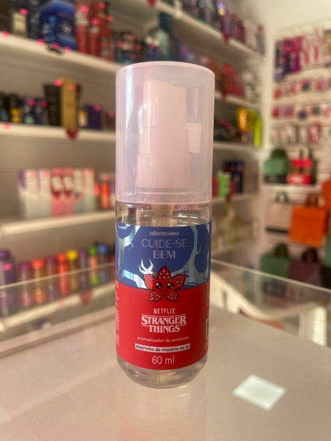 Aromatizador de Ambiente Cheirinho de Mistério no Ar Cuide-se Bem Stranger Things 60ml